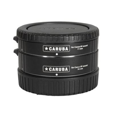 Caruba Extension Tube set Canon Chroom (type II) RF SERIE (voor Canon RF camera&apos;s)