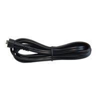 Verlengkabel 3m - 12V - IP44 Waterdicht - Zwart - thumbnail