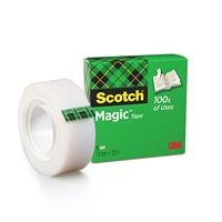 Scotch plakband Magic Tape ft 19 mm x 33 m - thumbnail