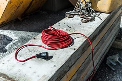Brennenstuhl Verlengsnoer voor bouwplaatsen IP44 25m rood H07RN-F 3G1,5 - 1167830 - thumbnail