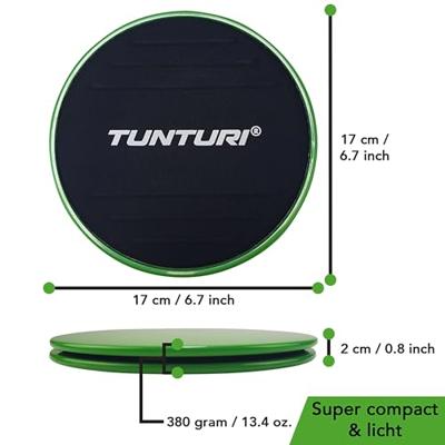 Tunturi Core sliders - Core trainer set - Buikspiertrainer set - thumbnail