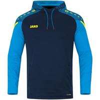 JAKO 6722K Sweater Met Kap Performance Kids - Marine/Jako Blauw - 152 - thumbnail