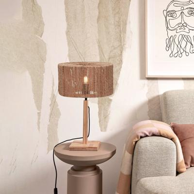 GOOD&MOJO Tafellamp 'Iguazu' Bamboe en jute, 37cm, kleur Naturel