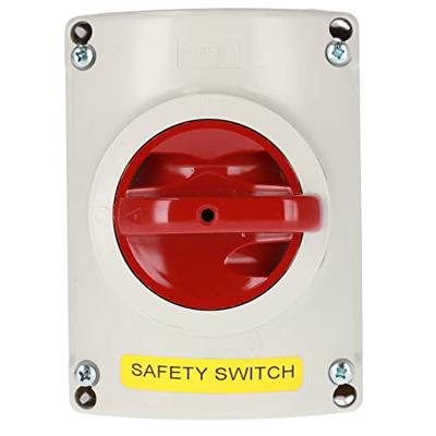 Famatel Werkschakelaar 4p 40A 131x96x105mm IP65 - 4010210 Famatel Werkschakelaar 4p 40A 131x96x105mm IP65 - 4010210