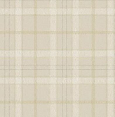 Dutch Wallcoverings Sauvage/British H. Ruit - Lichtbeige