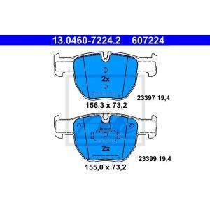 Remblokken set 13046072242 Remblokken set 13046072242