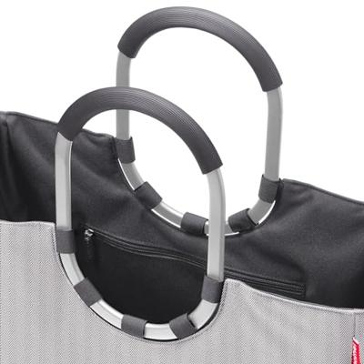 Reisenthel Loopshopper L-Herringbone Grey