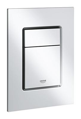 Bedieningsplaat Grohe Skate Cosmopolitan S WC DF 13x17,2cm MatChroom - thumbnail
