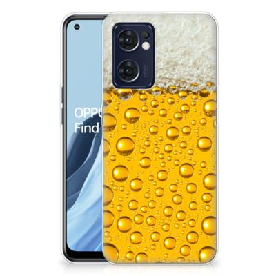 OPPO Reno 7 5G | Find X5 Lite | Siliconen Case | Bier