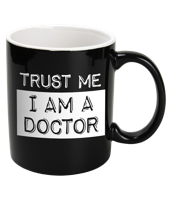 Black & White mok doctor zwart - thumbnail