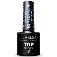 Claresa top coat no wipe glitter blue 5ml - thumbnail