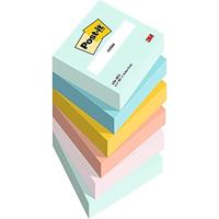 Post-it Notes, Beachside colour collection, ft 76 x 76 mm, 100 vel, pak van 6 blokken - thumbnail
