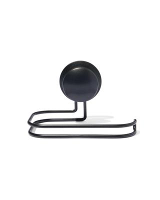 HEMA Toiletrolhouder met zuignap zwart (zwart)