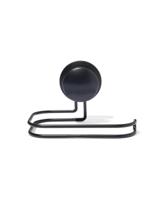 HEMA Toiletrolhouder met zuignap zwart (zwart) - thumbnail