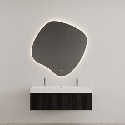 Badkamermeubel Gliss Design Timotheus 120 cm Black Veneer (Keuze Wastafel)