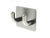 Dubbele Haak Tiger Pinky Metaal RVS - thumbnail