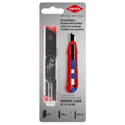 KNIPEX Vervangmessen 90 10 165 E02, 10 stuks reservemes