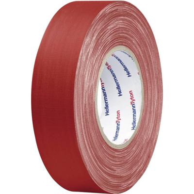 HellermannTyton HTAPE-TEX-RD-19x50 712-00501 Textieltape HelaTape Tex Rood (l x b) 50 m x 19 mm 1 stuk(s) HellermannTyton HTAPE-TEX-RD-19x50 712-00501 Textieltape HelaTape Tex Rood (l x b) 50 m x 19 mm 1 stuk(s)