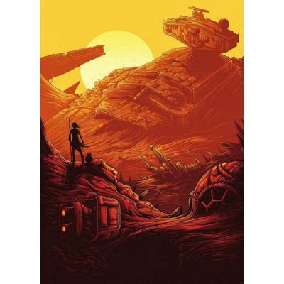Komar Into Adventure Fotobehang Star Wars - Jakku Star Destroye - IADX4-027