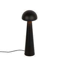 QAZQA Buiten vloerlamp zwart 65 cm - Mushroom - thumbnail