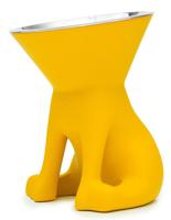 Voerbak voor honden United Pets Elisabeth Yellow Roestvrij staal Polyethyleen 1 L - thumbnail