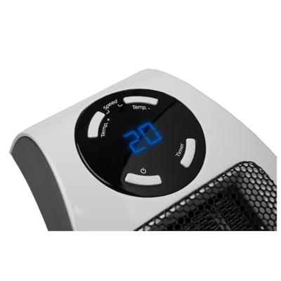 Eurom Heat Plug-in Ceramic Heater Keramische kachel Zwart