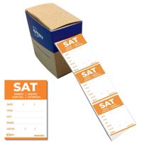Etiket avery haccp zaterdag-oranje 40x56mm 500st - thumbnail