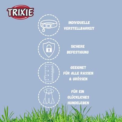 Hondenhalsband Trixie CityStyle Groen S/M 30-37 cm - thumbnail