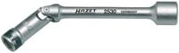 HAZET Gloeibougie-dopsleutel 2530 | 3/8 inch (10 mm) vierkant hol | Buiten-zeskant-tractieprofiel | SW 10 mm - 2530- - thumbnail