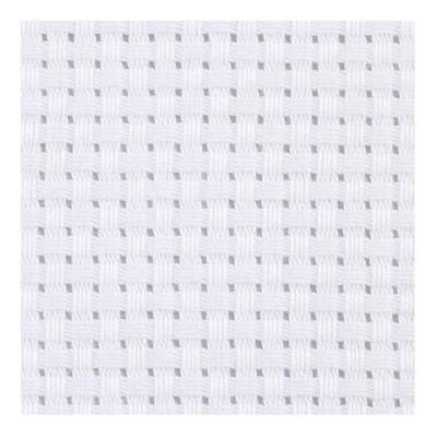 Creativ Company Aida, afm 50x50 cm, 35 vierkanten per 10 cm, wit, 1 stuk