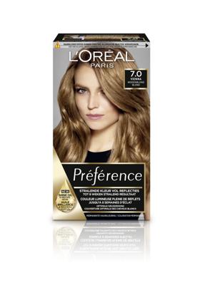 L'Oréal Paris Préférence 7.0 Middenblond Blond
