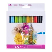 Brushpen talens ecoline set 20 stuks landschap - thumbnail