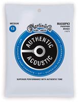 Martin Strings MA550PK3 Authentic SP Phosphor Bronze 3-Pack - thumbnail
