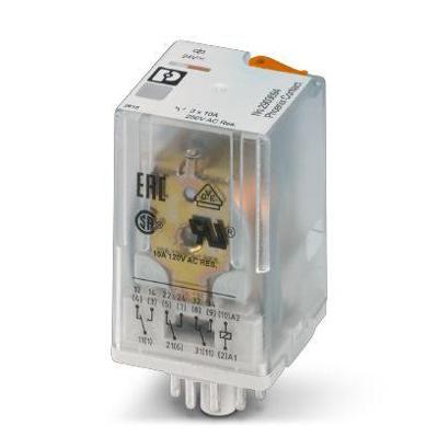 Phoenix Contact REL-OR3/L- 24AC/3X21 Relais 24 V/AC 10 A 3x wisselcontact 10 stuk(s) Phoenix Contact REL-OR3/L- 24AC/3X21 Relais 24 V/AC 10 A 3x wisselcontact 10 stuk(s)