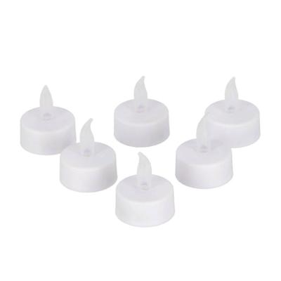 Daily Home LED Theelichten 3.8 cm 6 Stuks Wit Daily Home LED Theelichten 3.8 cm 6 Stuks Wit