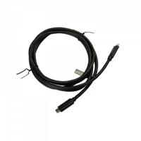 V7 V7UCC-2M-BLK-1E USB-C naar USB-C kabel 2 m Zwart - thumbnail