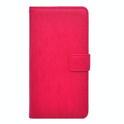 Samsung Galaxy S6 Edge+ horizontaal Litchi structuur PU leren Flip Hoesje met houder, magnetische sluiting en opbergruimte voor pinpassen & geld (hard