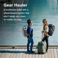 Osprey Transporter Whld Duffel 40 Trolleytas Raven Black/Black 40L - thumbnail