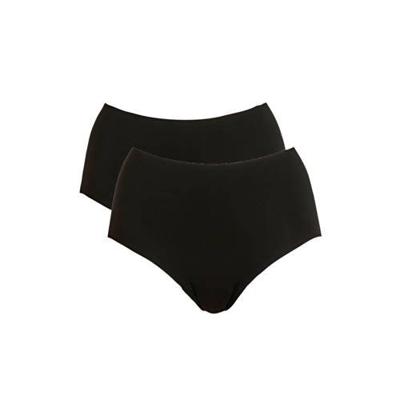 Magic 2-pak Organic Naadloos dames taille slip - Modal invisible seamless maxi slip - Onzichtbaar ondergoed