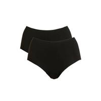 Magic 2-pak Organic Naadloos dames taille slip - Modal invisible seamless maxi slip - Onzichtbaar ondergoed - thumbnail