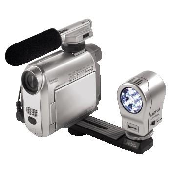 LED Videolamp "Magnum DigiLight" op AAA-batterijen.