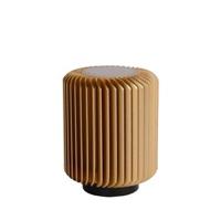 Lucide TURBIN - Tafellamp - Ø 10,6 cm - LED - 1x5W 3000K - Mat Goud / Messing - thumbnail