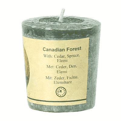 Chill-out Geurkaars Canadian Forest Stearine