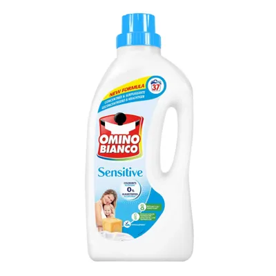 Omino Bianco Sensitive wasmiddel, 37 doseringen, fles van 1,48 l