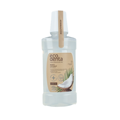 Mondwater munt kokos bio 250 Milliliter