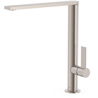 Keukenkraan Tres Top | Opbouw | 360° Draaibaar | Mengkraan | 1-hendel | Rond | RVS look