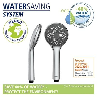 Douchekop Wenko watersaving ABS