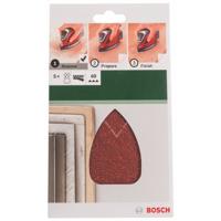 Bosch Accessories 2609256A68 Multi-schuurpapier Met klittenband, Geperforeerd Korrelgrootte (num) 40 (l x b) 135 mm x 95 mm 5 stuk(s) - thumbnail