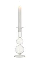 J-Line kaarshouder Ballen - glas - transparant - large - thumbnail