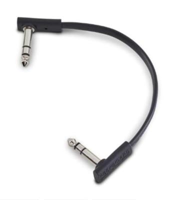 RockBoard Flat TRS kabel haaks 15 cm